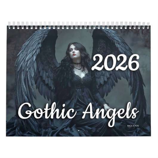 Gothic Angels 2026 Calendar Kalender (Titelbild)