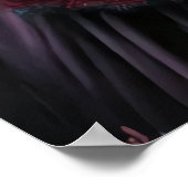 Gothic Anime Girl | AI Art Poster (Ecke)