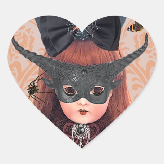 Gothic Antique Doll Sticker (Vorderseite)
