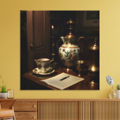Gothic Antiques Szene Leinwanddruck (Insitu (Wohnzimmer))