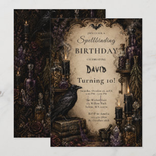 Gothic-Apotheke Halloween-Party Einladung