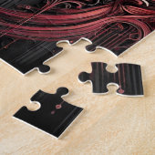 Gothic Arched Art Puzzle - Intriccient Black and R (Seite)