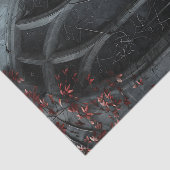 Gothic Arched Window trailing ivy Decoupage Seidenpapier (Ausschnitt)