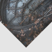 Gothic Arched Window trailing ivy Decoupage Seidenpapier (Ausschnitt)