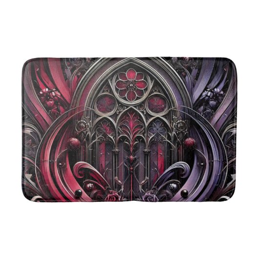 Gothic Arches Bath Mat Badematte (Vorderseite)
