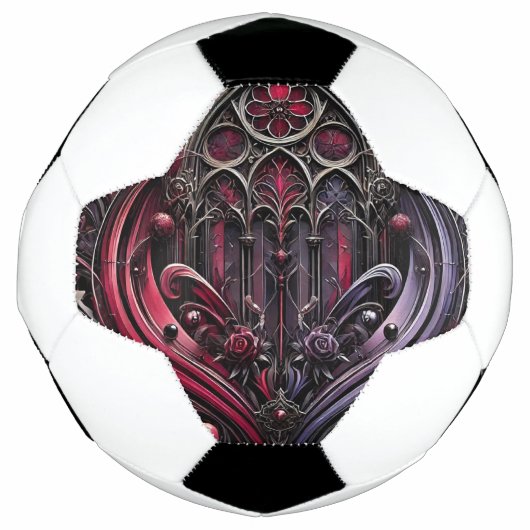 Gothic Arches Custom Soccer Ball (Vorderseite)