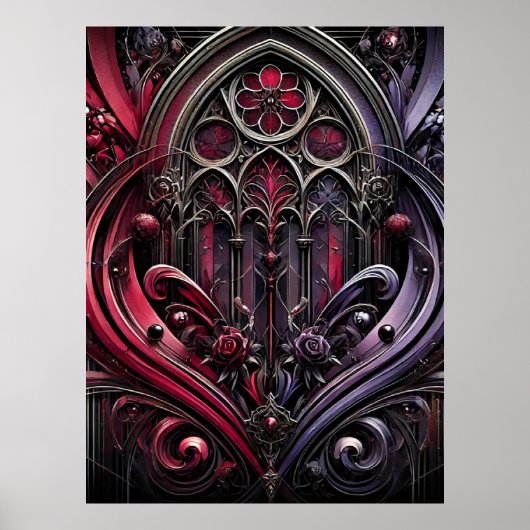 Gothic Arches Poster (Vorne)