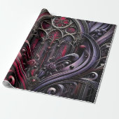 Gothic Arches Wrapping Paper Geschenkpapier (Ungerollt)