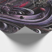 Gothic Arches Wrapping Paper Geschenkpapier (Ecke)