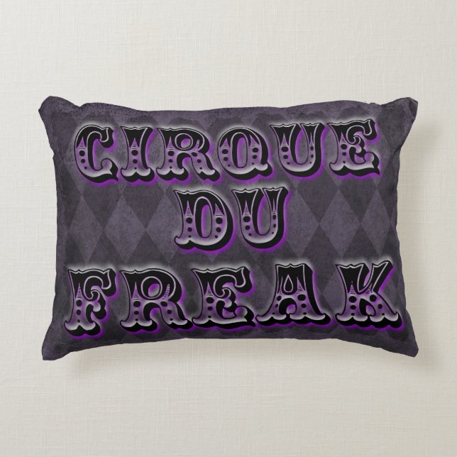Gothic Argyle Cirque Du Freak Dekokissen (Vorderseite)