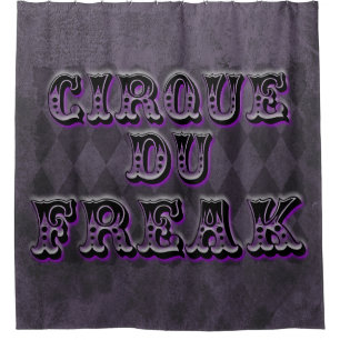 Gothic Argyle Cirque Du Freak Duschvorhang