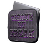 Gothic Argyle Cirque Du Freak Laptopschutzhülle (Vorderseite Links)