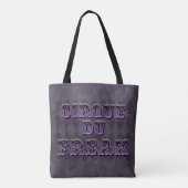 Gothic Argyle Cirque Du Freak Tasche (Rückseite)