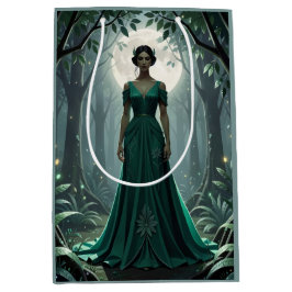 Gothic Art Deco Göttin des Waldes Mittlere Geschenktüte