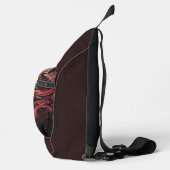Gothic Art Sling Backpack Crossbody Bag (Rechts)