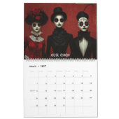 Gothic Art Styles Calendar Kalender (Mär 2027)