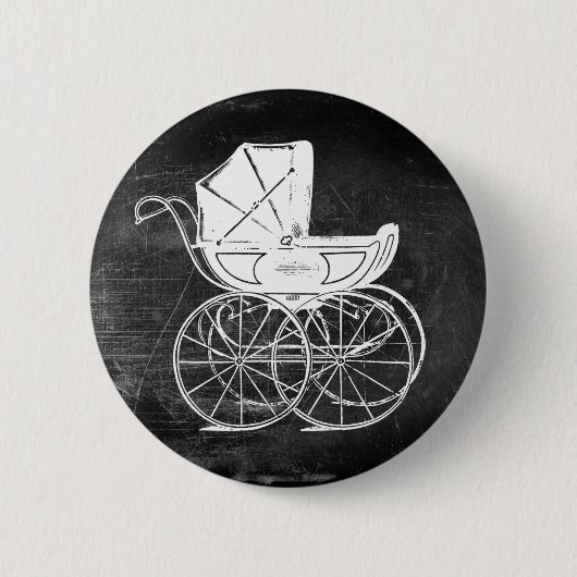 Gothic Baby Carriage Button (Vorderseite)