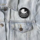 Gothic Baby Carriage Button (Beispiel)