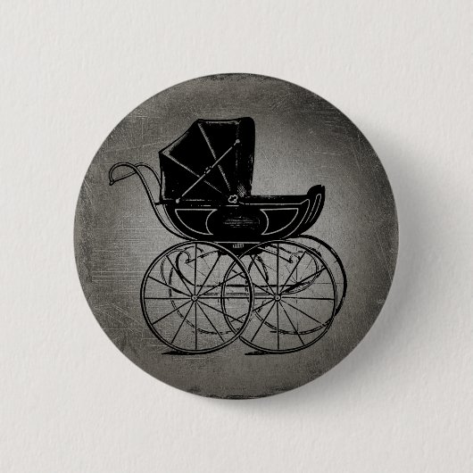 Gothic Baby Carriage Button (Vorderseite)