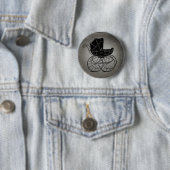 Gothic Baby Carriage Button (Beispiel)