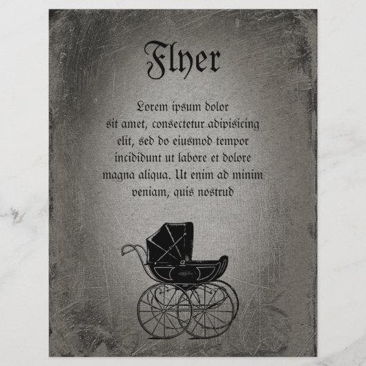 Gothic Baby Carriage Flyer (Vorne)