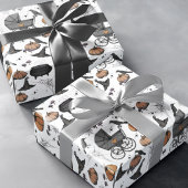 Gothic Baby Carriage Halloween Geschenkpapier