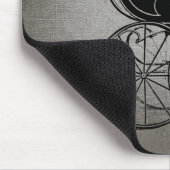 Gothic Baby Carriage Mousepad (Ecke)