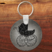 Gothic Baby Carriage Schlüsselanhänger (Vorderseite)
