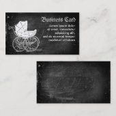 Gothic Baby Carriage Visitenkarte (Vorne/Hinten)
