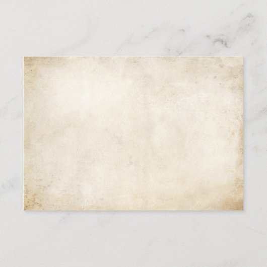 Gothic Baby Shower Baby Black Raven Books for Baby Begleitkarte (Rückseite)