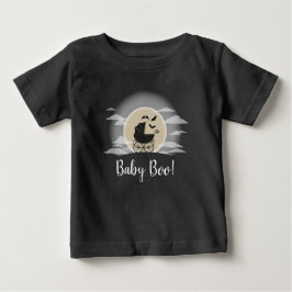 Gothic Baby Shower Halloween Carriage Baby T-shirt