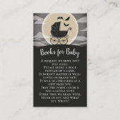 Gothic Baby Shower Halloween Carriage Begleitkarte (Vorderseite)