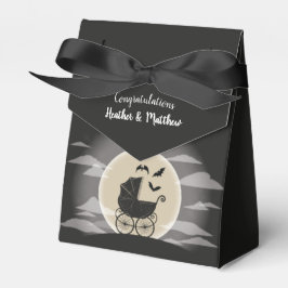 Gothic Baby Shower Halloween Carriage Geschenkschachtel