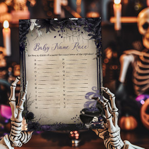 Gothic Baby wird Baby Name Race Game