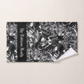 Gothic Baphomet Bats Skulls Goth Badhandtuch Set (Handtuch)