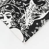 Gothic Baphomet Dark Arts Alternative Fleecedecke (Ecke)