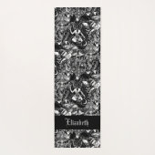 Gothic Baphomet Devilish Occult Goth Girls Yogamatte (Rückseite)