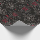 Gothic Baroque Wrapping Paper Geschenkpapier (Ecke)