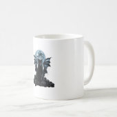 Gothic Bat Cat Shirt Vampire Funny Gifts Katzen Li Kaffeetasse (VorderseiteRechts)