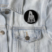 Gothic Bat Skeleton Button (Beispiel)