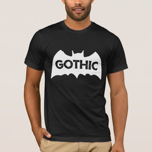 Gothic Bat T-Shirt (Vorderseite)