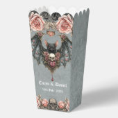 Gothic Bat Wedding Popcorn Box Geschenkschachtel (Vorderseite)