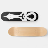 Gothic Bat Wing Ankh Skateboard (Horizontal)