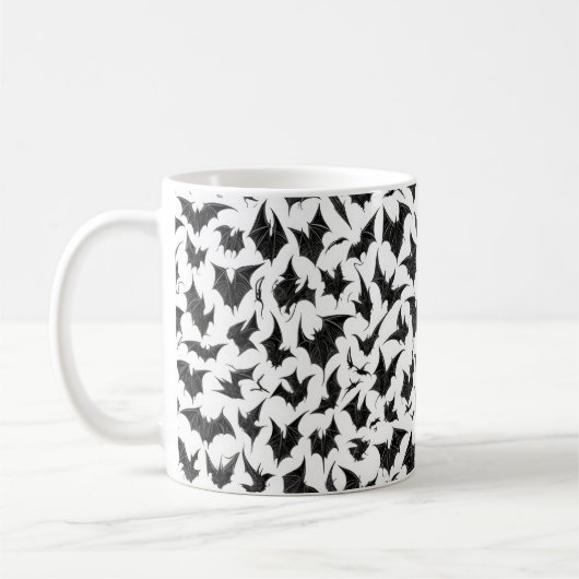 Gothic Bats Kaffeetasse (Links)