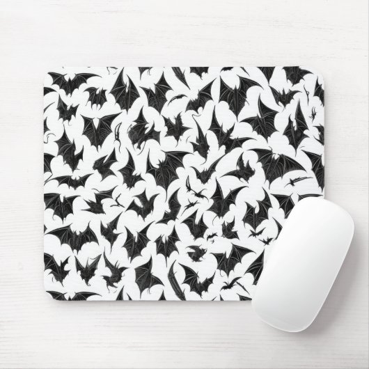 Gothic Bats Mousepad (Mit Mouse)