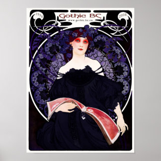 Gothic BC 10-jähriges Poster