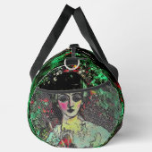 Gothic Beauty Portrait  Duffle Bag (Rechts)