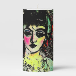 Gothic Beauty Portrait  Stumpenkerze