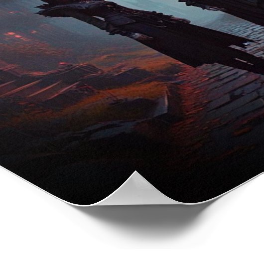 Gothic Behalte oder entwirft eigene Poster (Ecke)