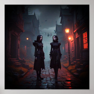 Gothic Behalte oder entwirft eigene Poster